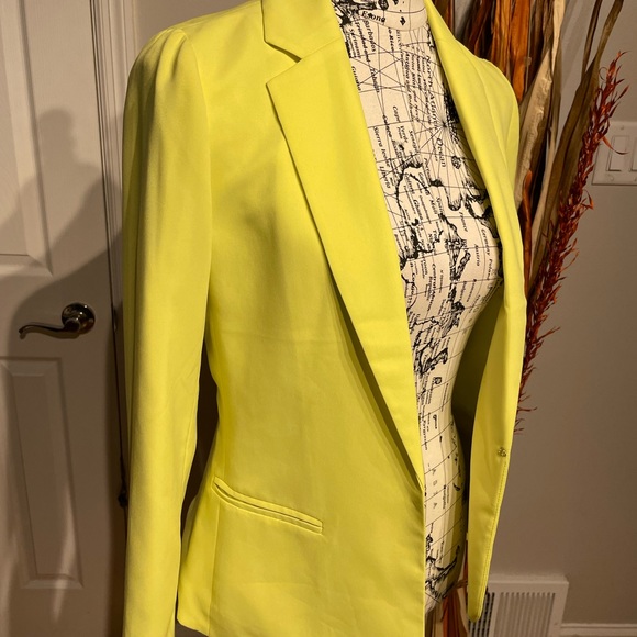 NWT Lime Vintage Y2k Eyelet/hock light weight preppy tomboy Work Fit Flare Fall - Picture 3 of 7